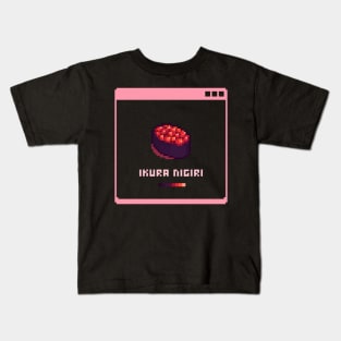 Ikura Nigiri By Kian Pixel Kids T-Shirt